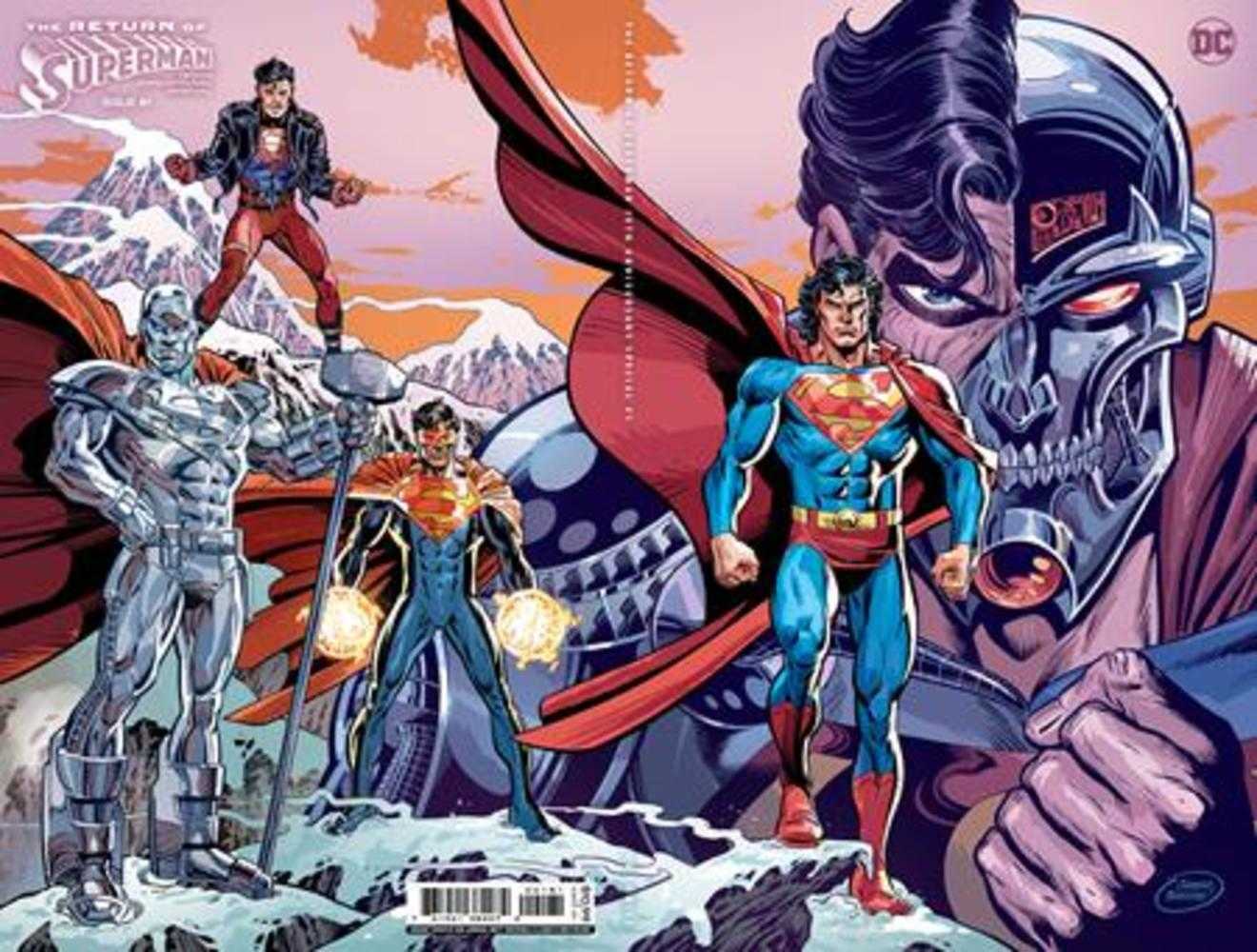 Return Of Superman 30th Anniversary Special #1 (One Shot) Cover F Dan Jurgens Wraparound Foil Variant | Odin's Place