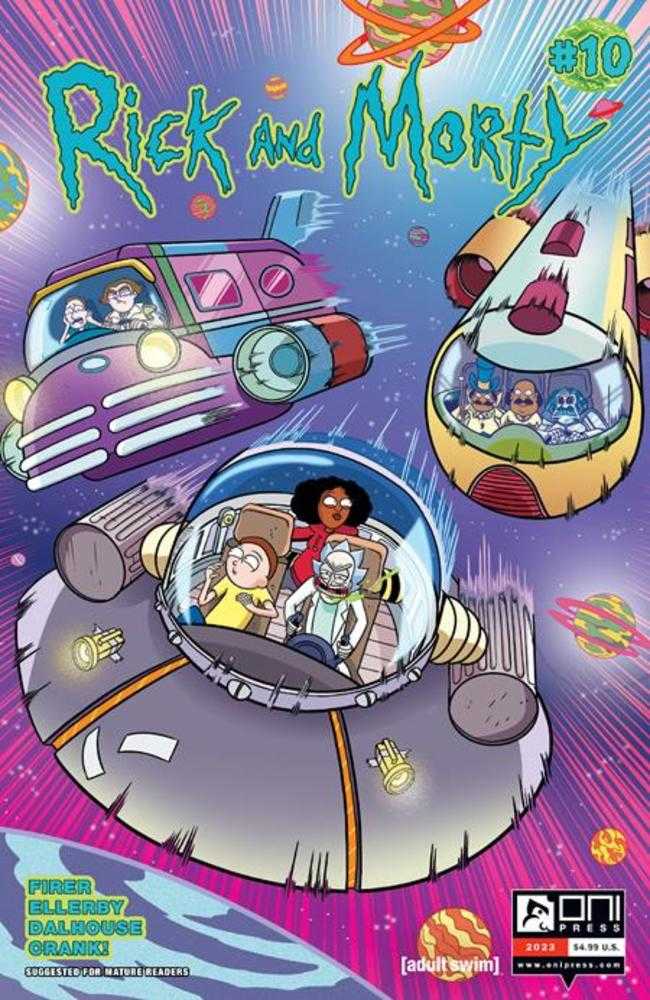 Rick And Morty #10 Cover A Marc Ellerby (Mature) | Odin's Place