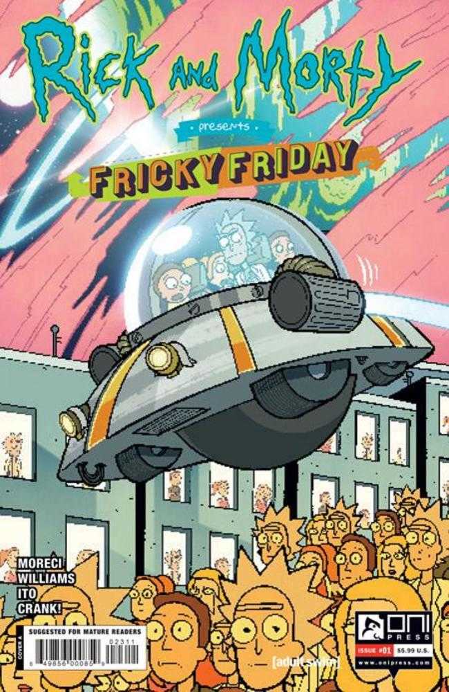 Rick And Morty Presents Fricky Friday #1 Cover A Jarrett Williams (Mature) | Odin's Place