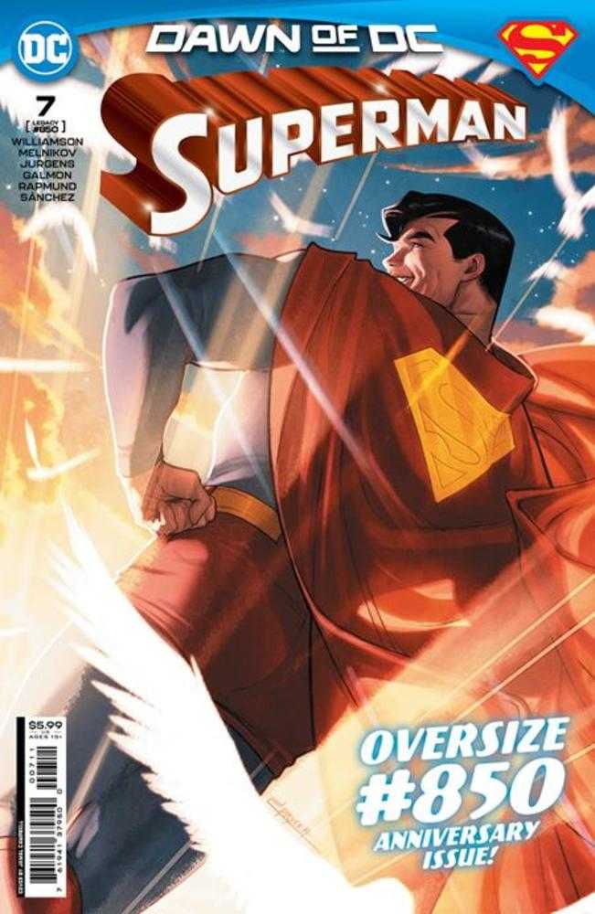 Superman #7 Cover A Jamal Campbell (#850) | Odin's Place