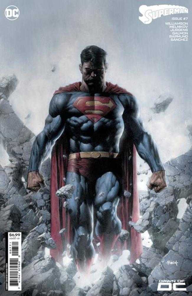 Superman #7 Cover E David Finch Card Stock Variant (#850) | Odin's Place