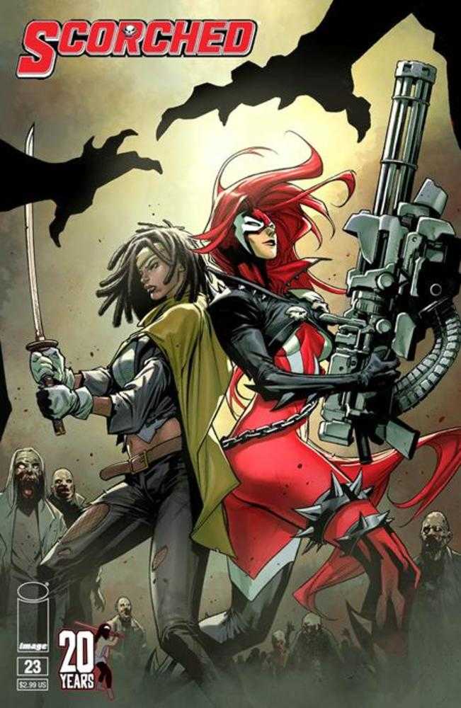 Spawn Scorched #23 Cover C Stephen Segovia Twd 20th Anniversary Team Up Variant | Odin's Place