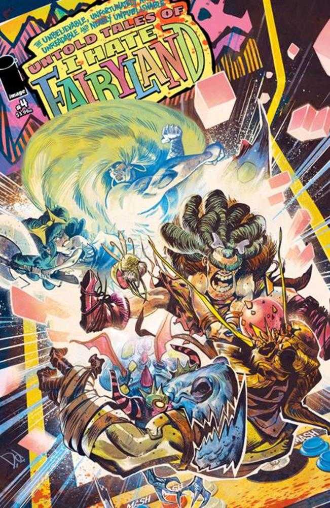 Unbelievable Unfortunately Mostly Unreadable And Nearly Unpublishable Untold Tales Of I Hate Fairyland #4 (Of 5) Cover A Mike Del Mundo (Mature) | Odin's Place