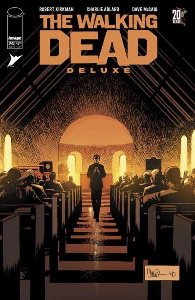 Walking Dead Deluxe #74 Cover B Charlie Adlard And Dave Mccaig Variant (Mature) | Odin's Place