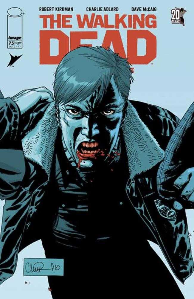 Walking Dead Deluxe #75 Cover B Charlie Adlard And Dave Mccaig Variant (Mature) | Odin's Place