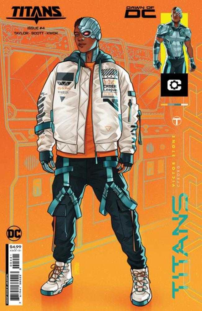 Titans #4 Cover B Jen Bartel Card Stock Variant | Odin's Place