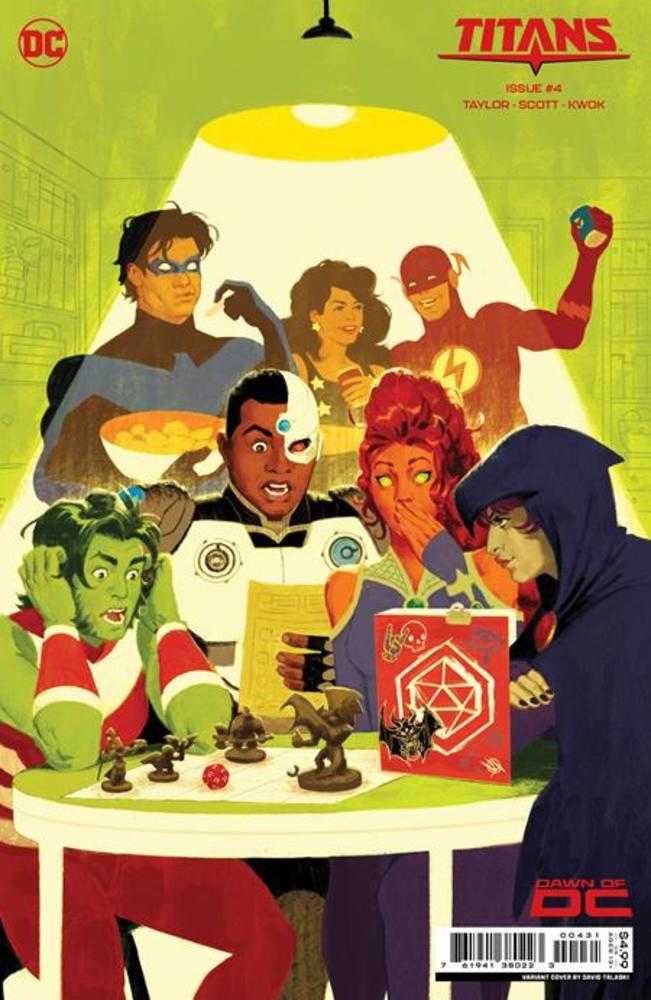 Titans #4 Cover C David Talaski Card Stock Variant | Odin's Place