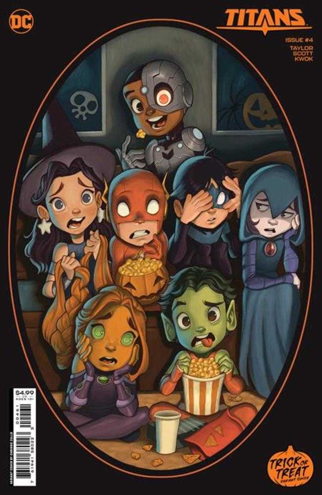Titans #4 Cover F Chrissie Zullo Trick Or Treat Card Stock Variant | Odin's Place