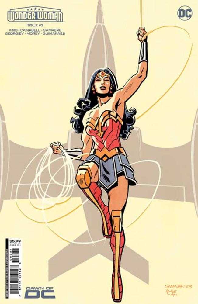 Wonder Woman #2 Cover B Chris Samnee Card Stock Variant | Odin's Place