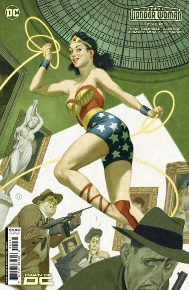 Wonder Woman #2 Cover C Julian Totino Tedesco Card Stock Variant | Odin's Place