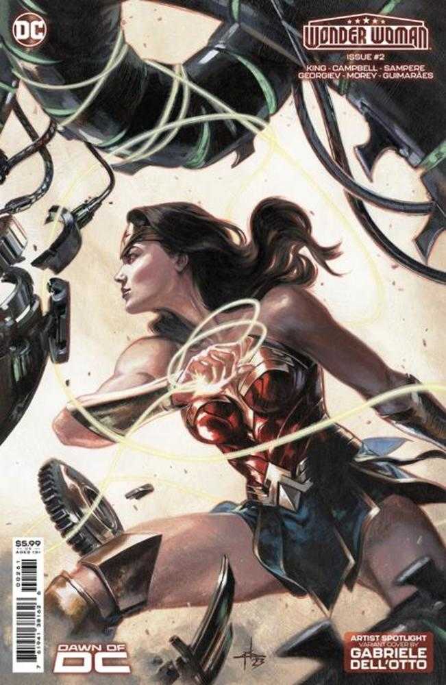Wonder Woman #2 Cover D Gabriele Dell Otto Artist Spotlight Card Stock Variant | Odin's Place