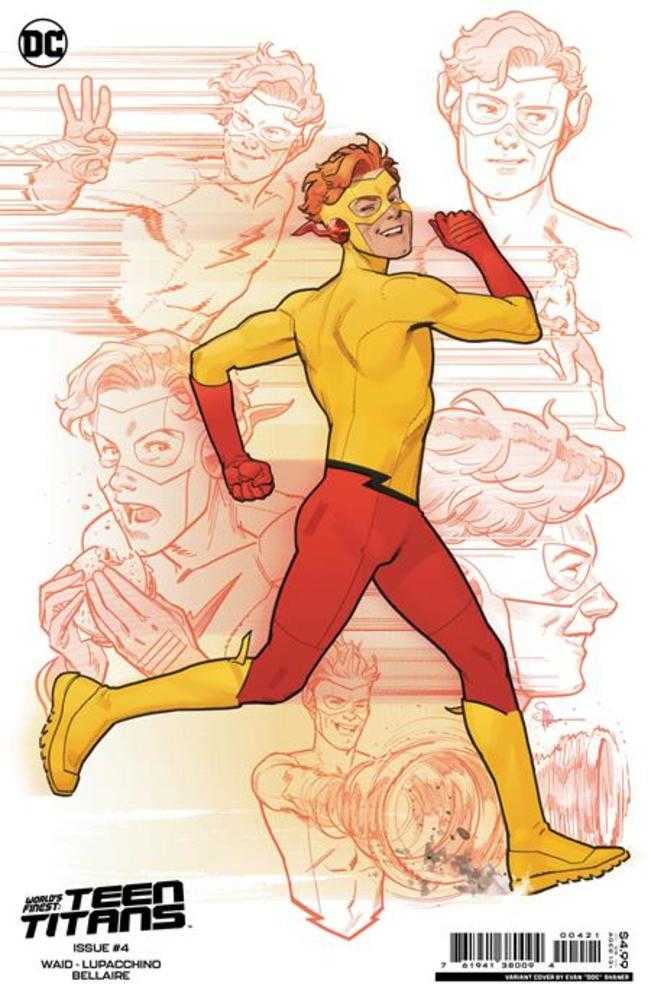 Worlds Finest Teen Titans #4 (Of 6) Cover B Evan Doc Shaner Card Stock Variant | Odin's Place