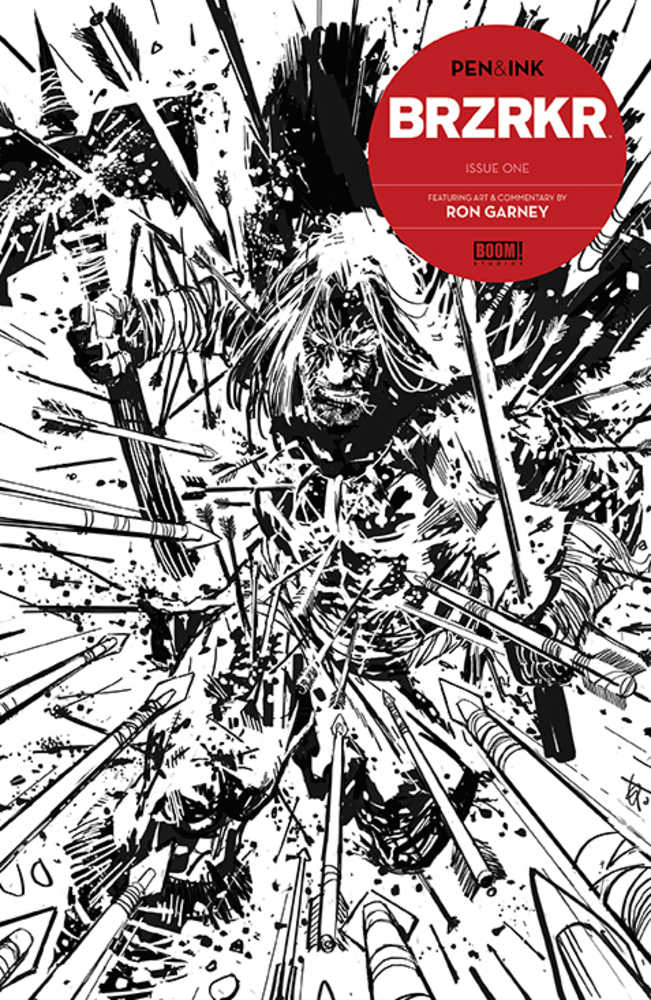 BRZRKR Pen & Ink #1 Cover A Garney (Mature) | Odin's Place