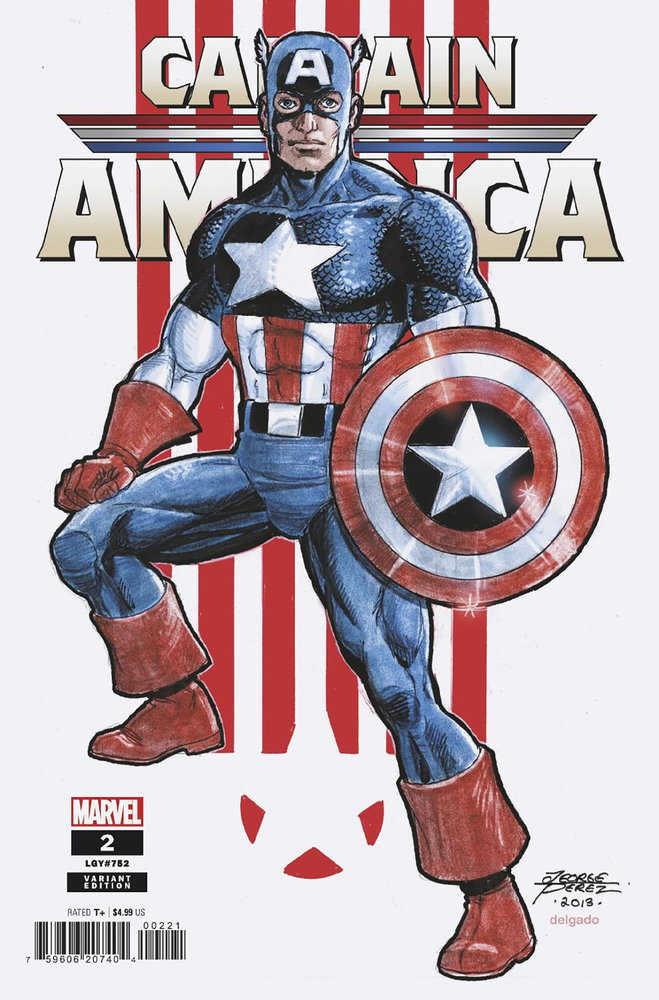 Captain America 2 George Perez Variant | Odin's Place