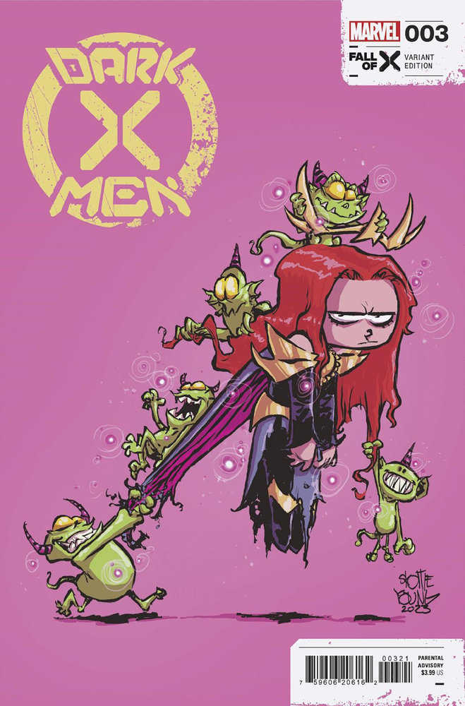 Dark X-Men 3 Skottie Young Variant [Fall] | Odin's Place