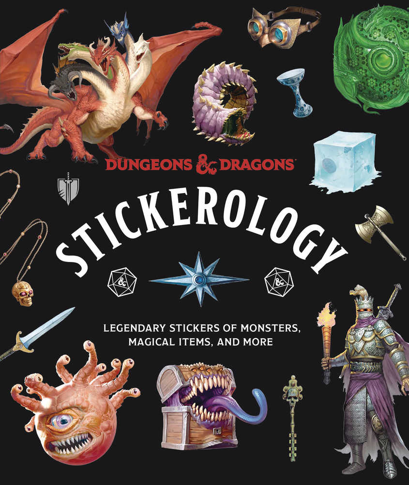 Dungeons & Dragons Stickerology Softcover | Odin's Place
