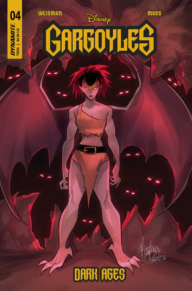 Gargoyles Dark Ages #4 Cover C Andolfo | Odin's Place
