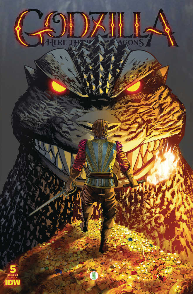 Godzilla Here There Be Dragons #5 Cover A Miranda | Odin's Place