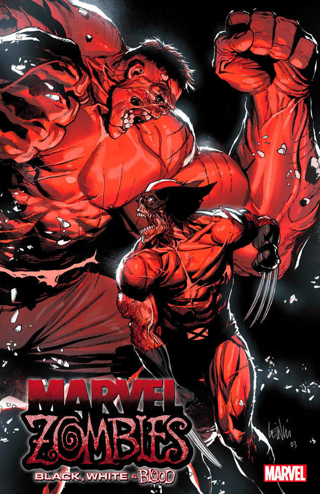 Marvel Zombies: Black, White & Blood 1 Leinil Yu Variant | Odin's Place