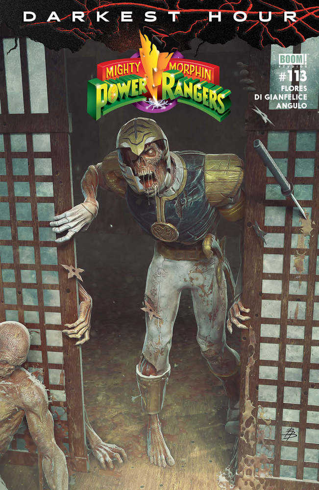 Mighty Morphin Power Rangers #113 Cover B Dark Grid Variant Barend | Odin's Place