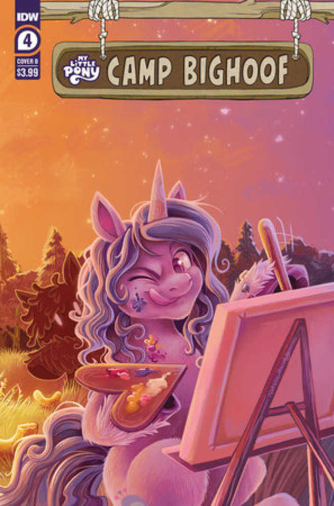 My Little Pony Camp Bighoof #4 Cover B Haines | Odin's Place