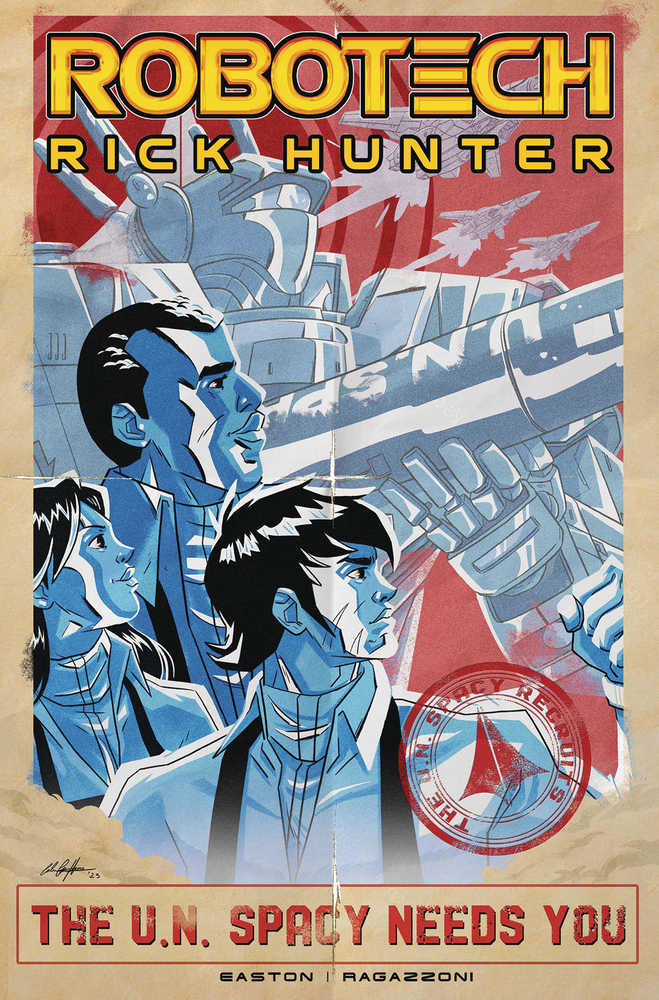 Robotech Rick Hunter #3 (Of 4) Cover B Griffin | Odin's Place