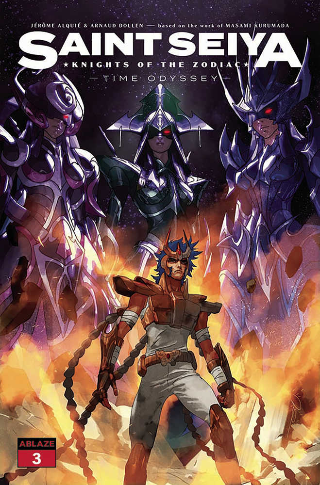 Saint Seiya Knights Of Zodiac Time Odyssey #3 Cover A Parel | Odin's Place
