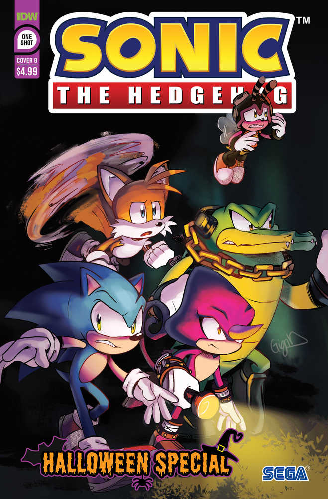 Sonic Hedgehog Halloween Special #1 Cover B Dutreix | Odin's Place