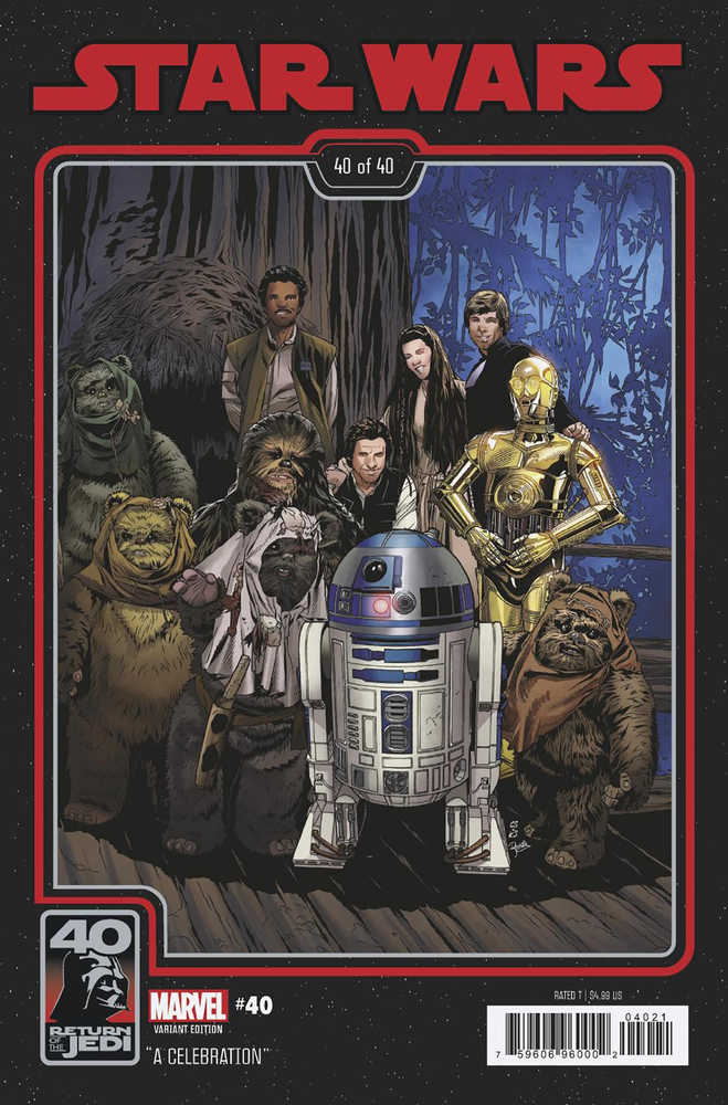 Star Wars #40 Sprouse Return Of Jedi 40th Anniversary Variant | Odin's Place