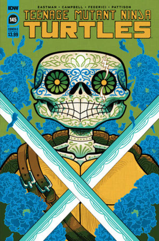 Teenage Mutant Ninja Turtles Ongoing #145 Cover F Dia De Los Muertos | Odin's Place