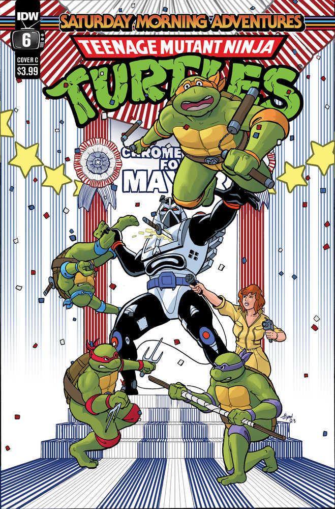 Teenage Mutant Ninja Turtles: Saturday Morning Adventures #6 Variant C (Hymel) | Odin's Place