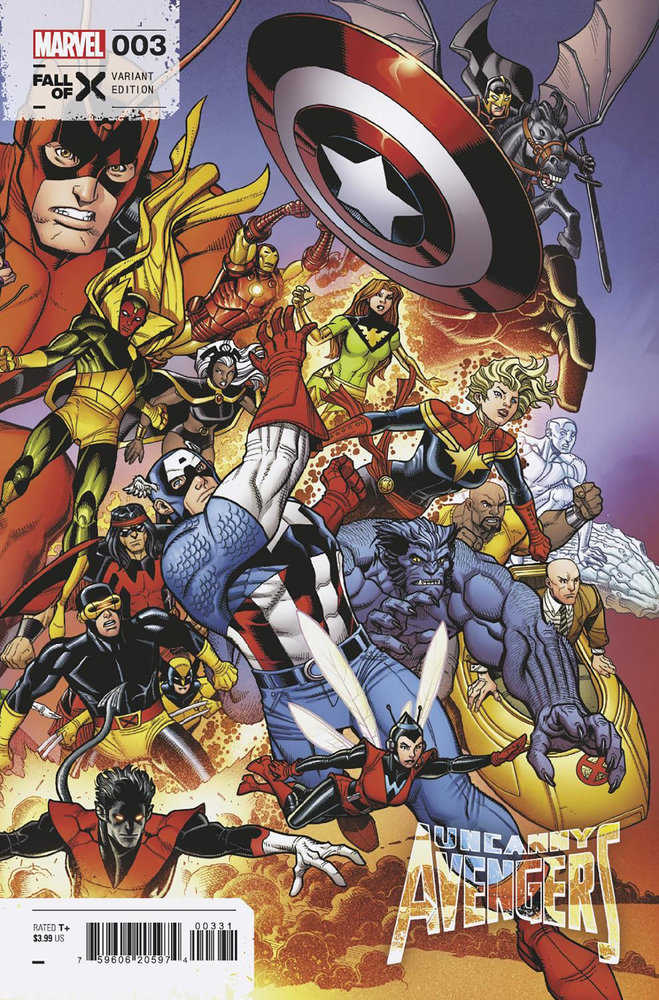 Uncanny Avengers 3 Nick Bradshaw Connecting Variant B [Fall] | Odin's Place