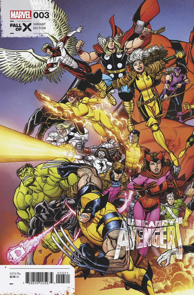 Uncanny Avengers 3 Nick Bradshaw Connecting Variant A [Fall] | Odin's Place