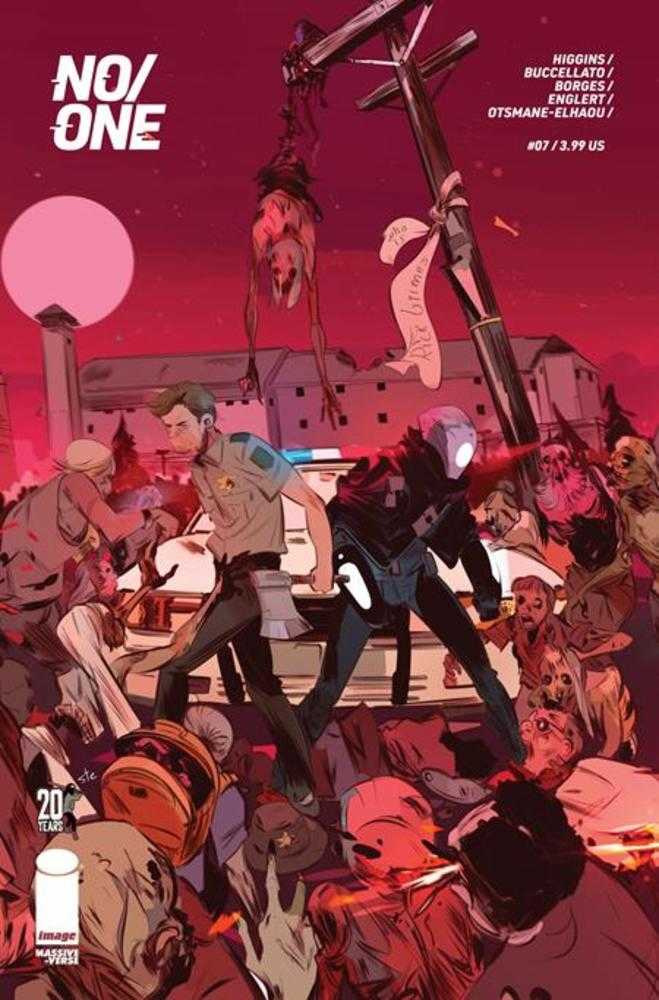 No One #7 (Of 10) Cover D Stefano Simeone Twd 20th Anniversary Team Up Variant (Mature) | Odin's Place