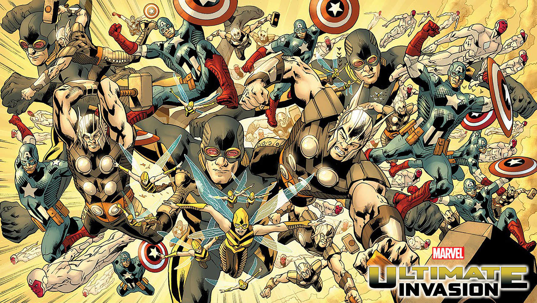 Ultimate Invasion 2 Bryan Hitch 2nd Print Variant | Odin's Place