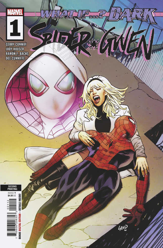 What If...? Dark: Spider-Gwen 1 Greg Land 2nd Print Variant | Odin's Place