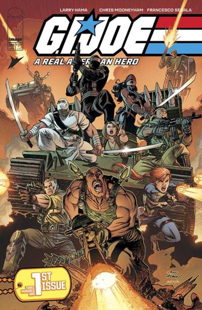 G.I. Joe A Real American Hero #301 Cover A Brad Anderson | Odin's Place