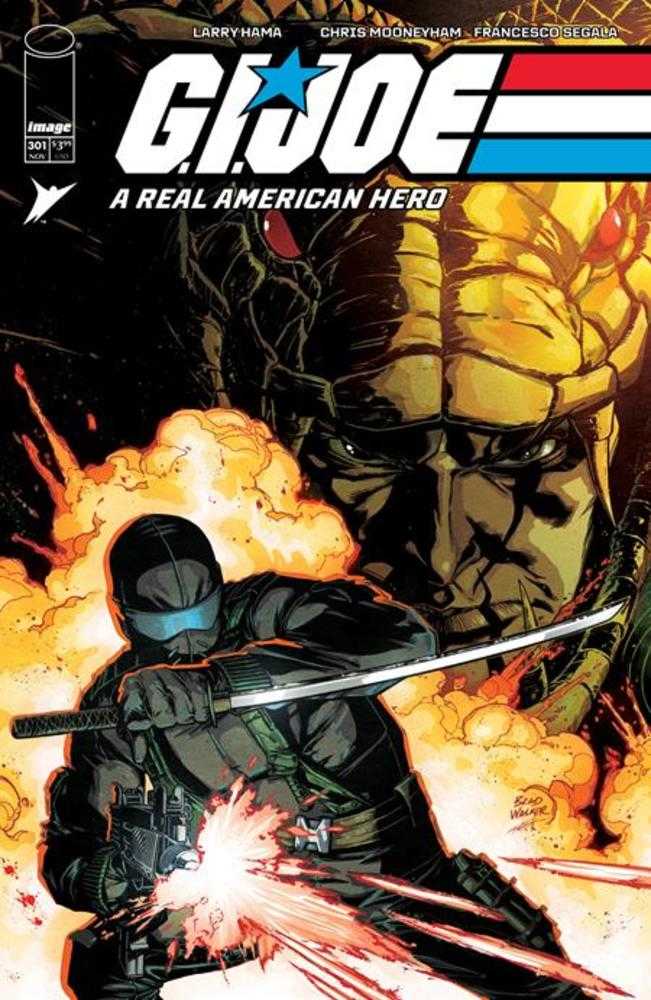 G.I. Joe A Real American Hero #301 Cover C 1 in 10 Brad Walker Variant | Odin's Place