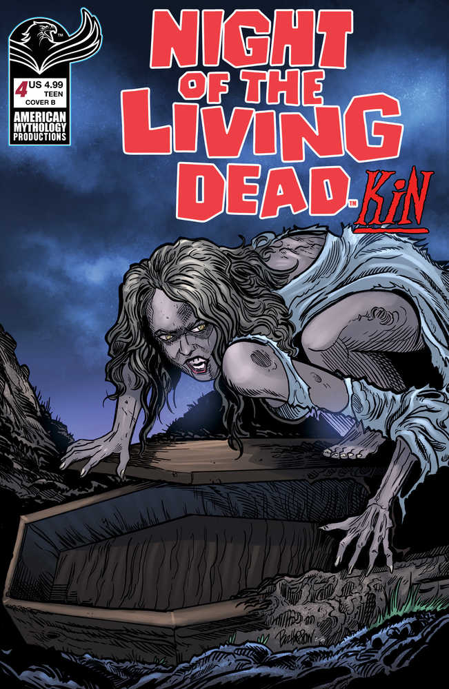 Night Of The Living Dead Kin #4 Cover B Hasson | Odin's Place