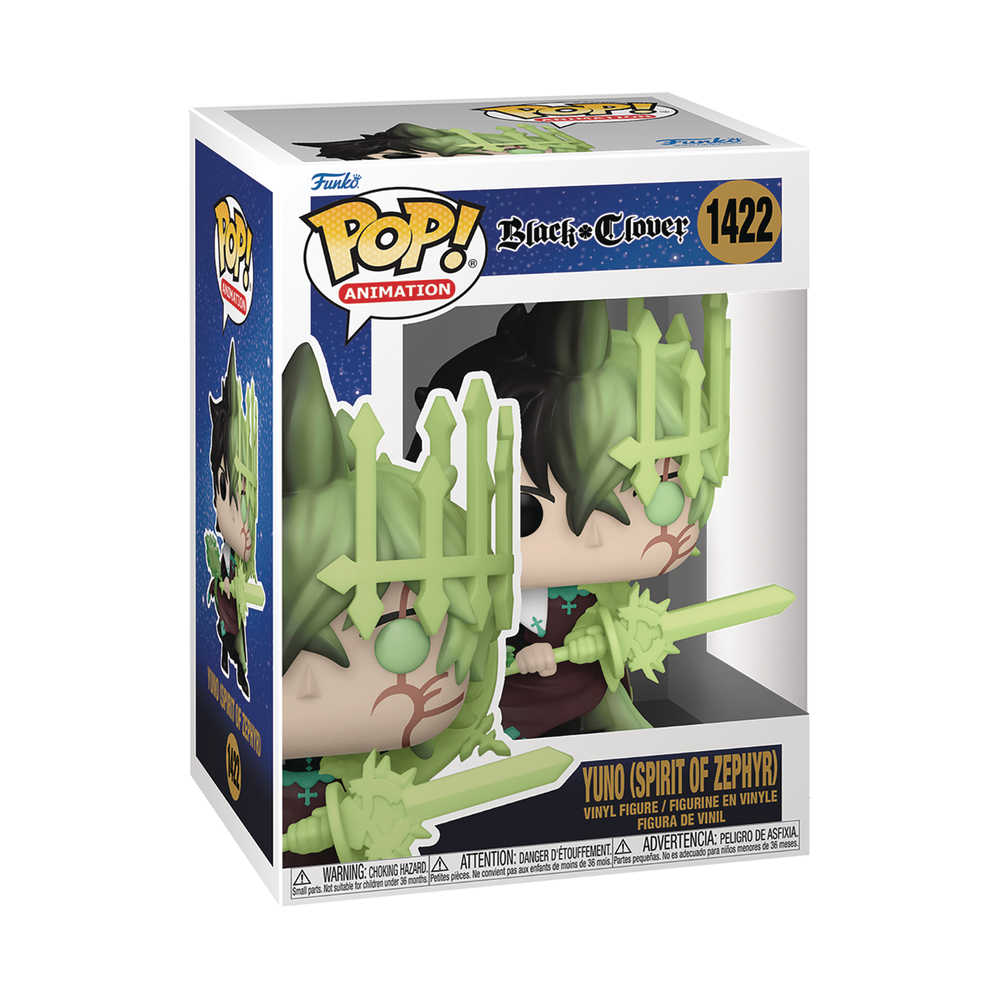 Pop Animation Black Clover Yuno Zephyr Vinyl Figure | Odin's Place