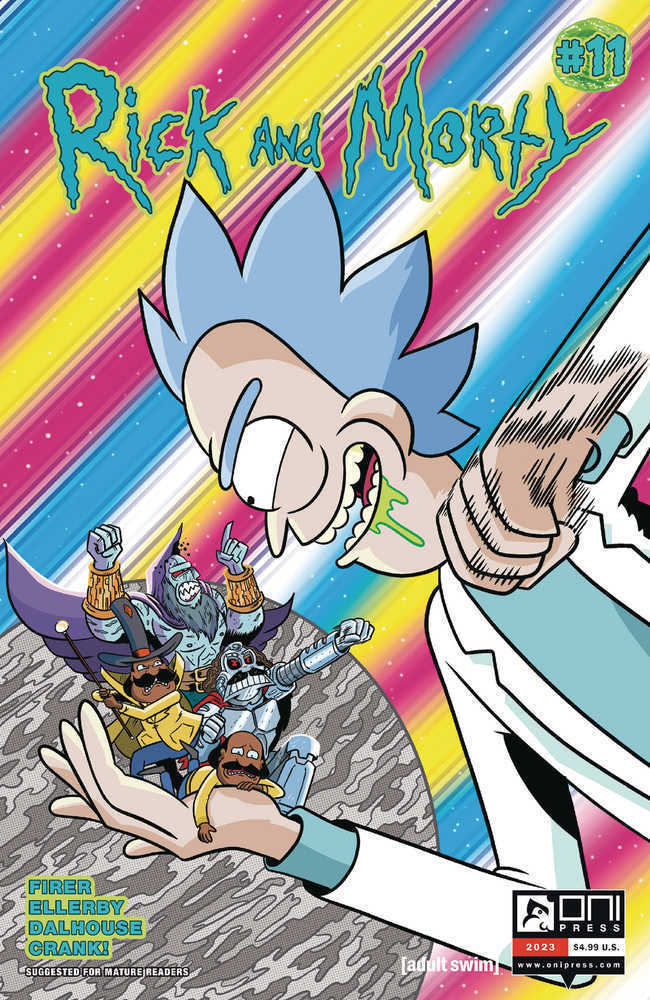 Rick And Morty #11 Cover A Ellerby (Mature) | Odin's Place