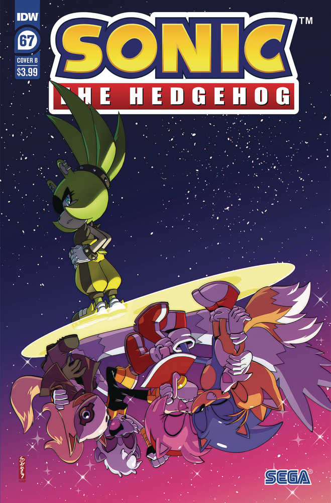 Sonic The Hedgehog #67 Cover B Jampole | Odin's Place