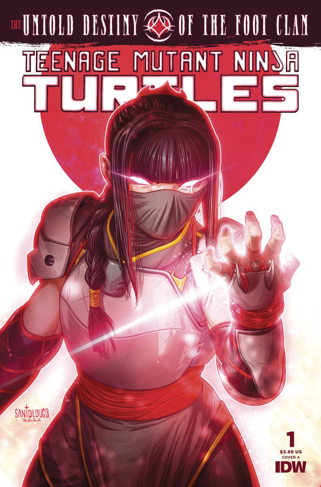 Teenage Mutant Ninja Turtles Untold Destiny Of Foot Clan #1 Cover A Santolouco | Odin's Place