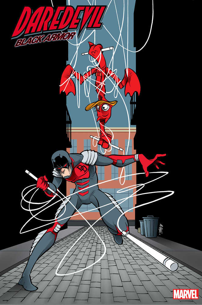 NEW - Daredevil: Black Armor 1 Gustavo Duarte Howard The Duck Variant | Odin's Place