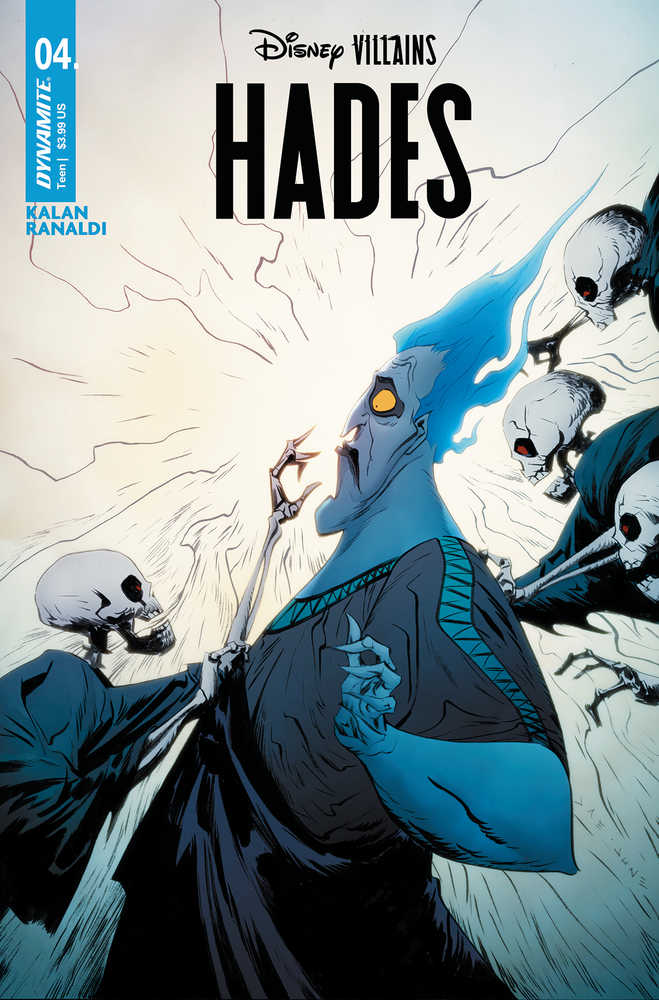 Disney Villains Hades #4 Cover B Lee | Odin's Place