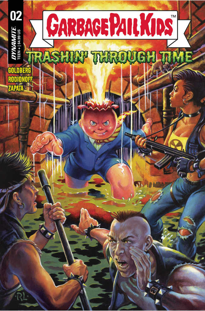 Garbage Pail Kids Through Time #2 Cover A Lago | Odin's Place