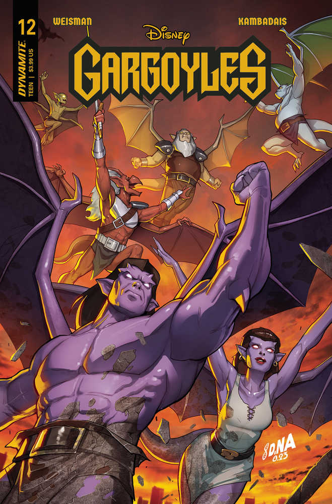 Gargoyles #12 Cover A Nakayama | Odin's Place