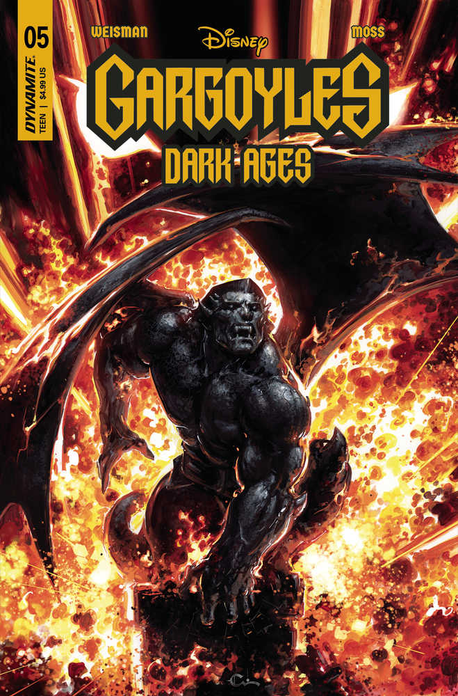 Gargoyles Dark Ages #5 Cover A Crain | Odin's Place