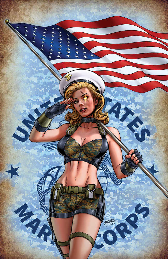 Grimm Fairy Tales 2023 Armed Forces Appreciation Cover A Reyes | Odin's Place