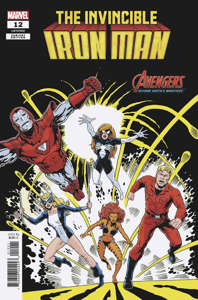 Invincible Iron Man 12 John Tyler Christopher Avengers 60th Variant [Fall] | Odin's Place